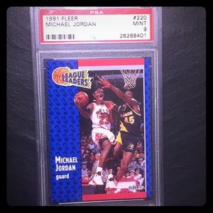 1991 Fleer Michael Jordan card